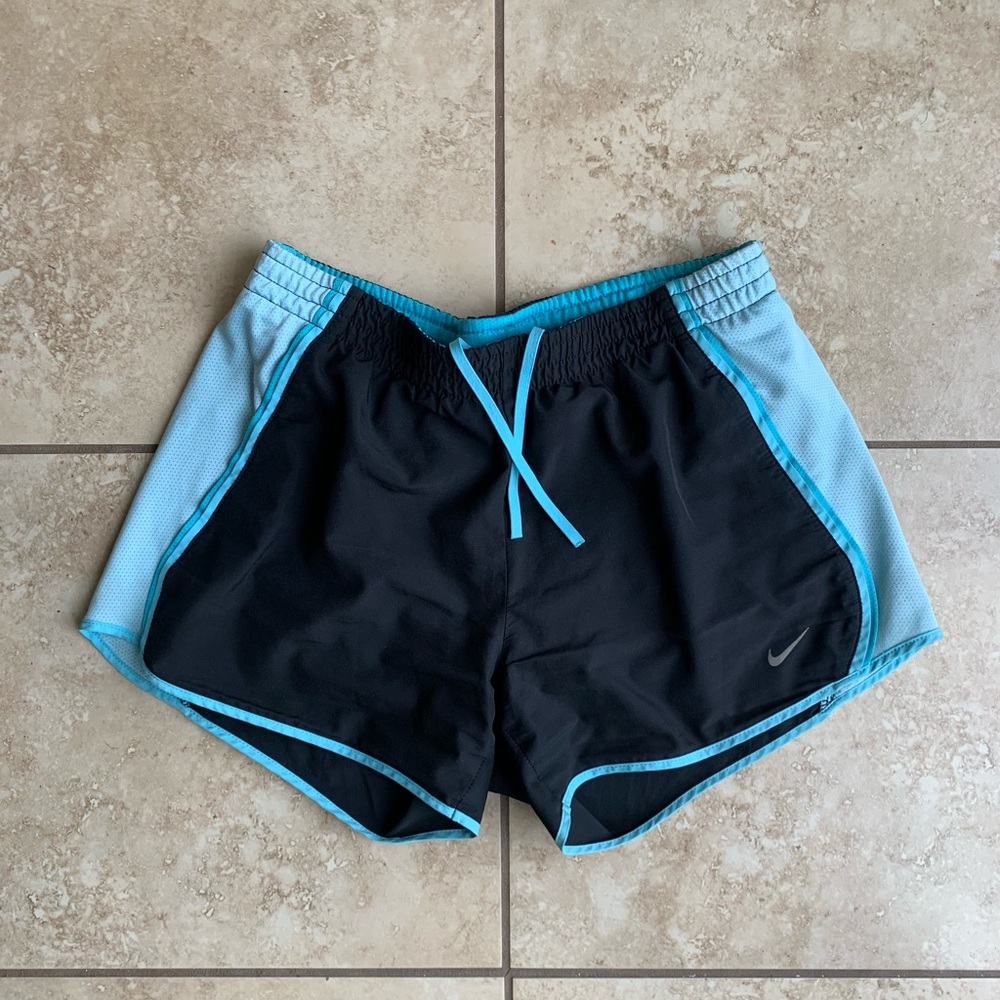 Nike dri fit running shorts with built in culotte